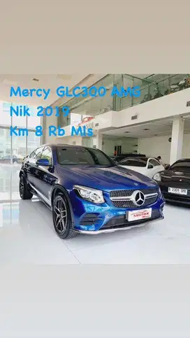 Mercy GLC300 Nik2019 Blue on black Siap Pakai