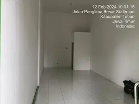 Ruko Jl Panglima Sudirman Tuban tengah kota,ramai,strategis,padat pend