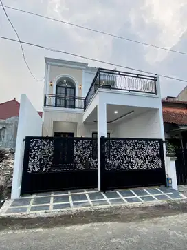 Rumah Baru di Sulfat kota Malang siap di tempati
