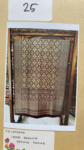 Jual selendang lepus berante benang kawat
