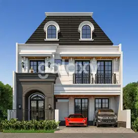 rumah Baru Dharmahusada mas BANGUNAN 2LT (Type american classic)
