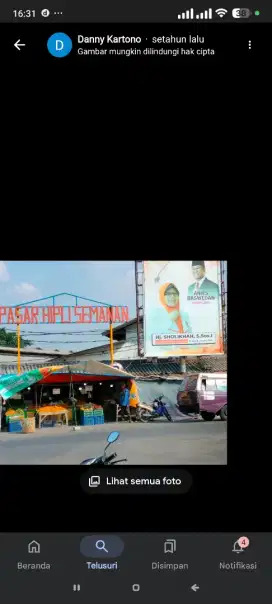 kios gandeng pasar hipli baru semanan