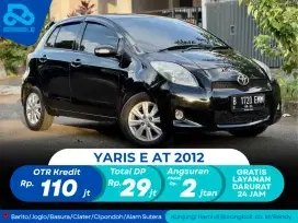 TERMURAH! Yaris E AT 2012 Hitam