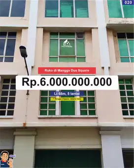 Ruko Mangga 2 Square Dijual – Cocok Usaha & Investasi