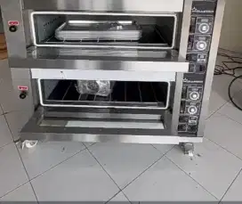 Oven Roti Gas Wirastar 2 Deck 4 Loyang
