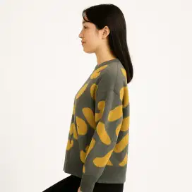 Sweater Wanita Rajut dengan Desain Simple tapi Tetap Trendy