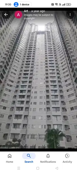 Dijual Cepat  Appartement Sudirman Park