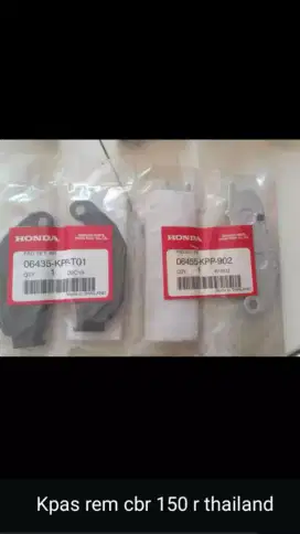 Kanvas rem depan belakang CBR 150R THAILAND