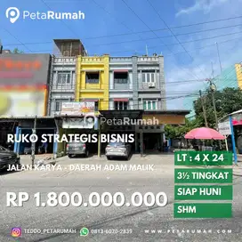 Ruko siap huni jalan karya daerah clincing dan amir hamzah