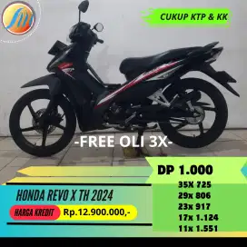 HONDA REVO X TH 2024 FREE KIRIM SEJABODETABEK DAN BERGARANSI