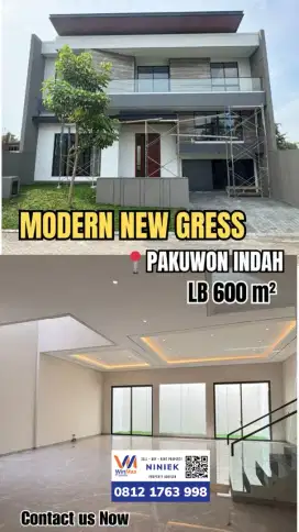 Rumah baru gress pakuwon indah