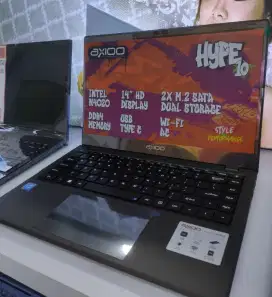 (BARU) Laptop Axioo Hype 10 Ram 8GB New