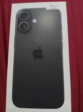 JUAL CEPAT IPHONE 16 BLACK 128 NEW GARANSI IBOx