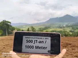 Jual kavling villa 1000 meter di puncak 2