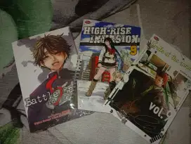 Komik random 3 pcs, genre action
