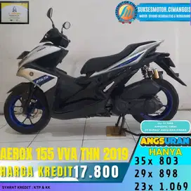 AEROX 155 VVA MURAH BERGARANSI CASH/KREDIT FREE OLI