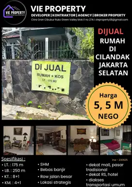 Rumah apik di Cilandak Jakarta Selatan