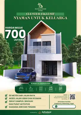700 Promo Rumah 2 Lantai Gunungpati Type 65 Dekat UNNES