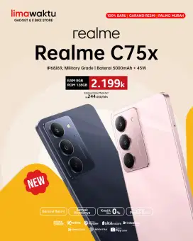 Realme c75x 8/128  ready warna pink
