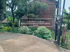TANAH MURAH DAN STRATEGIS DI PEDURENAN GUNUNG SINDUR BOGOR