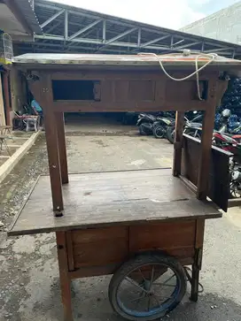 Gerobak angkringan bekas