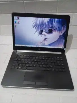 Laptop Murah Hp 14 slim AMD A9 gen9 setara core i7 ram 4 SSD 128