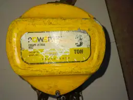 Chain blok/takel 3 ton rantai 3 meter