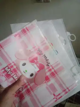 Tempat Pensil Mika Transparan