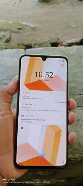 Vivo v21. 5G.  8+4/128 mnus tombol volume keras orian NFC ada