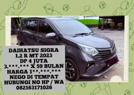 DAIHATSU SIGRA 1.2 R MT 2023 DP 4 JUTA
