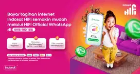 Provider Internet Wifi INDOSAT HIFI