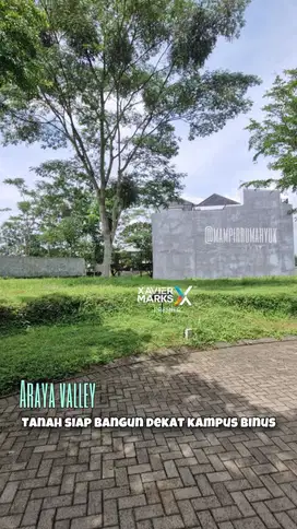 Tanah jejer dekat Binus Araya Malang