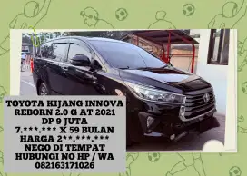 TOYOTA KIJANG INNOVA REBORN 2.0 G AT 2021 DP 9 JUTA