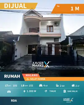 Dijual Cepat Rumah di Selat Sunda, Sawojajar - Kota Malang