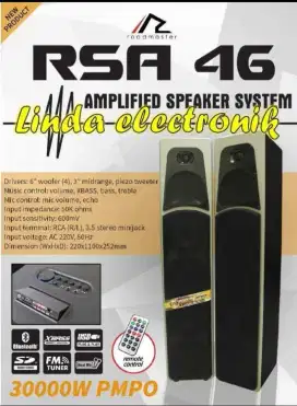 Speaker roadmaster RSA 47