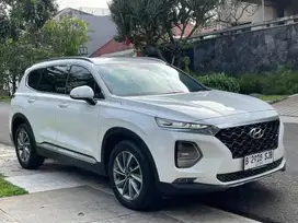 ISTIMEWA! GRAND SANTA FE 2.4 GLS BENSIN AT 2018 PUTIH KM 43rb Low KM!