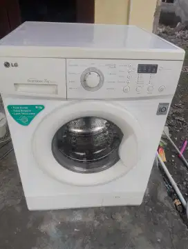 Jual mesin cuci LG inverter 7kg normal dan mulus