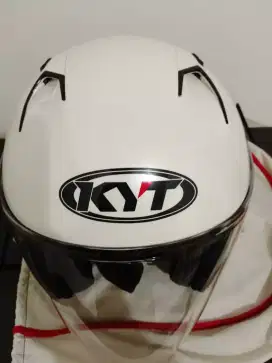 Helm NFJ Solid Putih