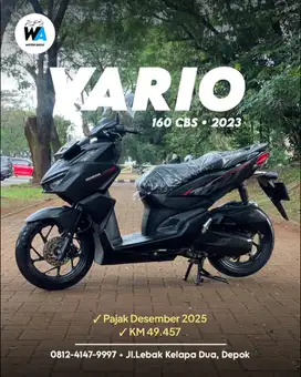 Cash/Kredit Honda Vario 160 Cbs Tahun 2023
