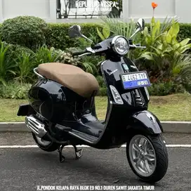 Piaggio Vespa Primavera 150 IGET ABS Tahun 2018 Warna HITAM PERFECT CO