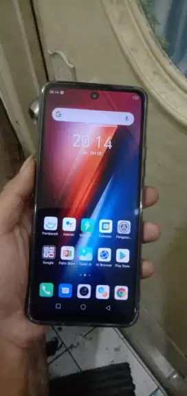Infinix Hot 11s NFC 6+3/128 GB Hp+Casan Mulus Normal Semua Siap Antar