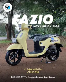 Kredit/Cash Yamaha Fazio Neo Tahun 2024