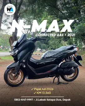 DP 800 RIBU Yamaha Nmax Connected Abs Tahun 2021 Cash/Kredit