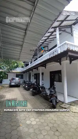 Rumah Induk plus Kos Aktif dikelilingi kampus di Mertojoyo Lowokwaru
