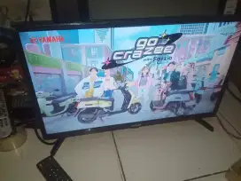Tv led 24 inch samsung+stb normal siap tonton nego tipis
