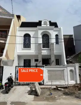 RUMAH BARU! PERFECT MODERN 3 LANTAI 8x17 Muara Karang Dkt BAYWALK