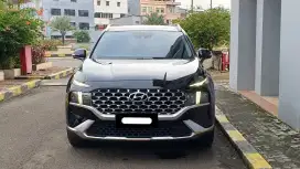Hyundai santafe santa fe signature bensin 2022 hitam pajak panjang