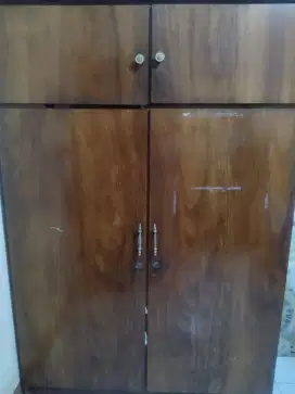 Dijual Lemari Kayu Jati 2 Pintu