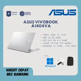 Kredit Cepat Laptop Asus A1404VA Core i5