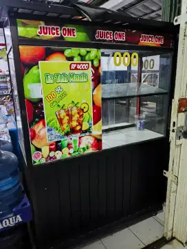 Gerobak jualan es dan lain-lain